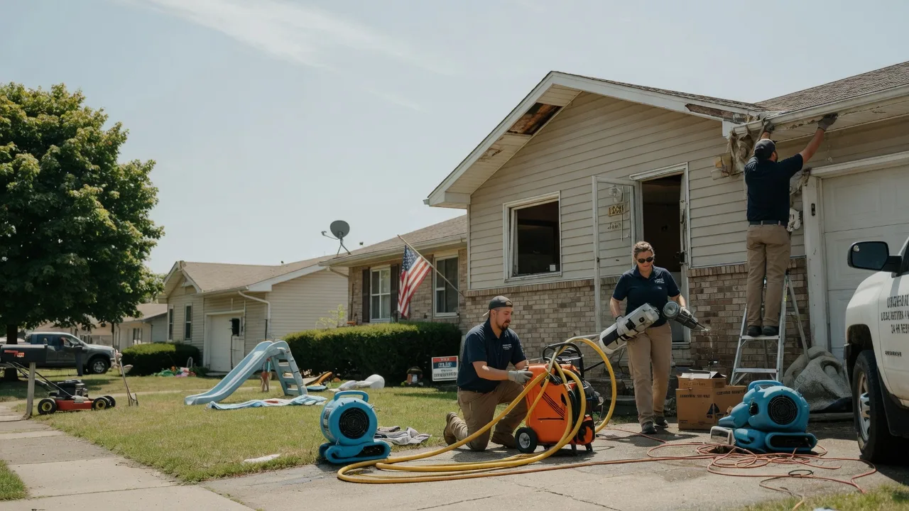 Water Damage Restoration in Brisbin, PA near me